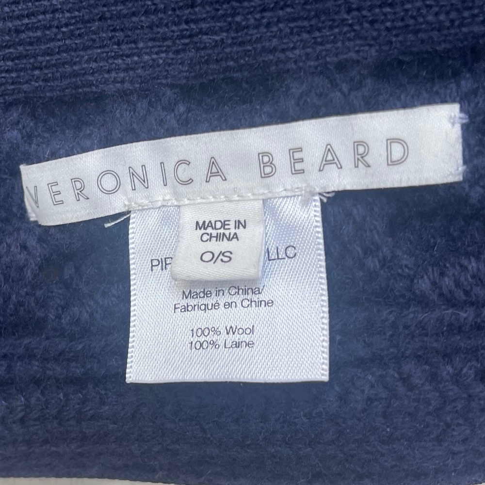 Veronica Beard Navy Upstate Dickey + Cuffs sz O/S - Picture 7 of 7